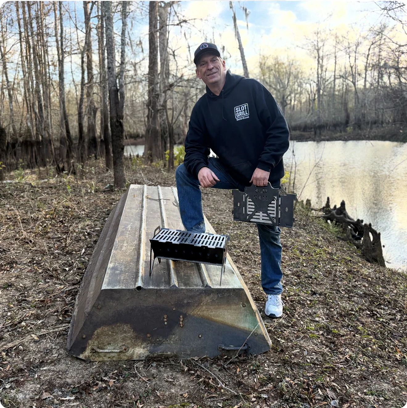 Slot Grill – Carbon Steel | Free Shipping - Image 3